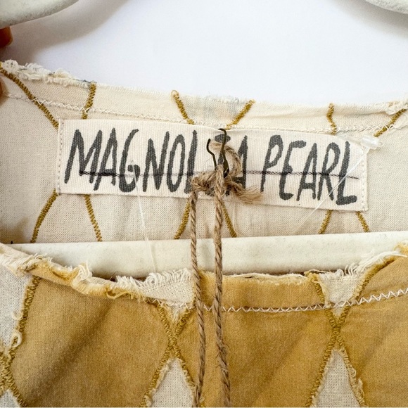 NWT Magnolia Pearl Quiltwork Artist Smock Dress Marisol - Picture 10 of 12